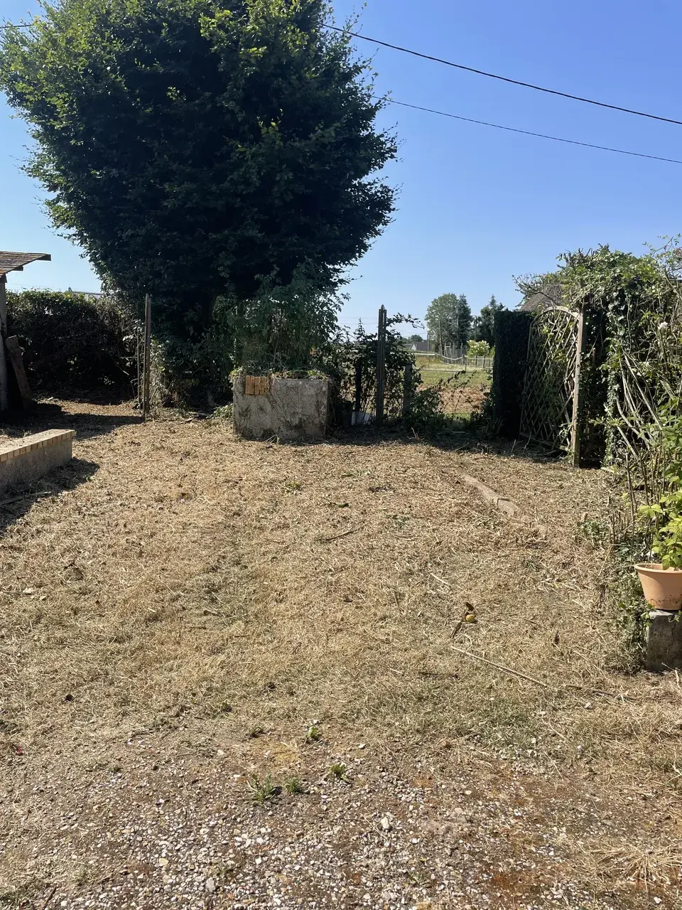 Après — Débroussaillage d’un jardin